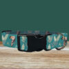 Green Toucan Dog Collar