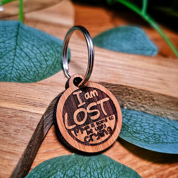 im lost dog tag