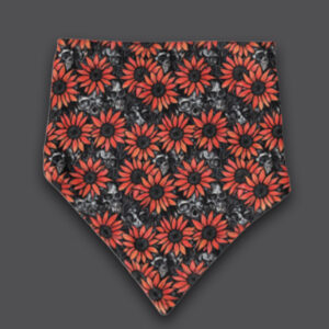 Skulls & Flowers Bandana