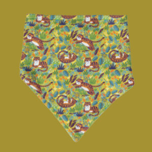 Yellow Tiger Bandana