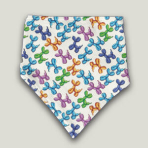 Cream Balloon Dog Bandana