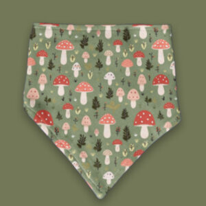 Olive Mushroom Bandana